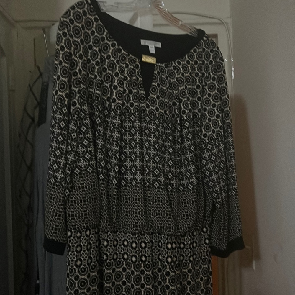 Black and Tan dress